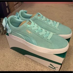 NEW Puma green sneakers with cute Ribbon Woman 9